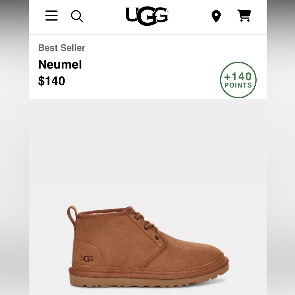 UGG Neumel mini chestnut